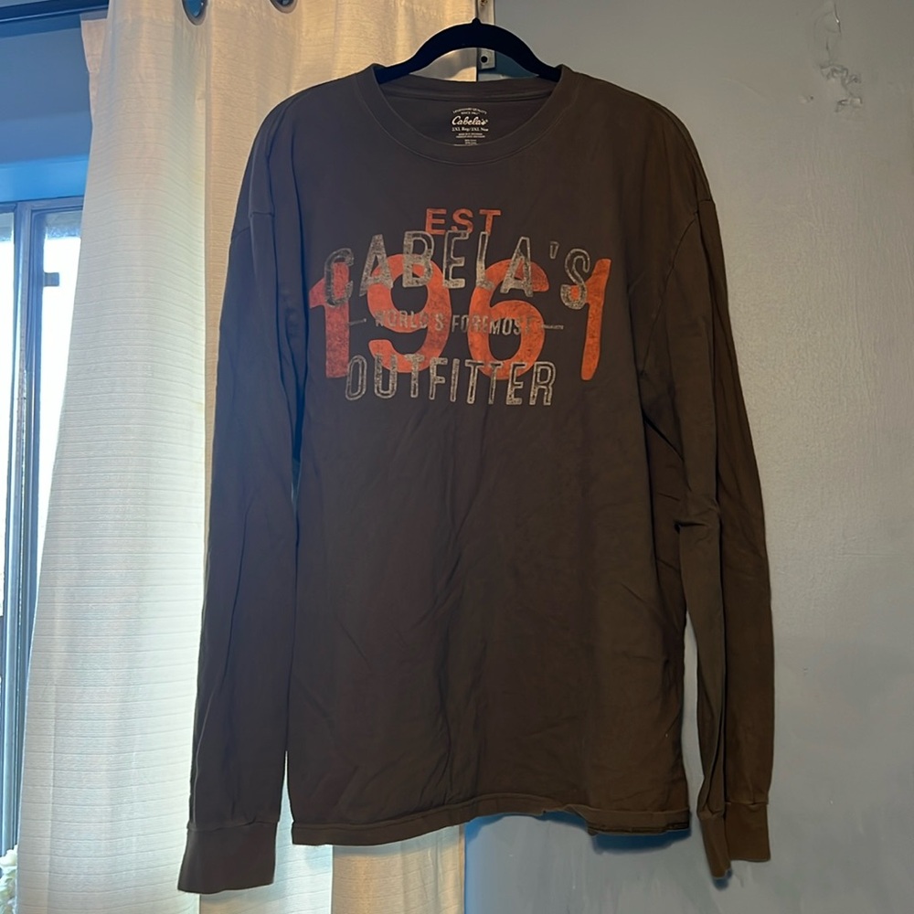 Cabela’s men’s long sleeve T-shirt size 2XL